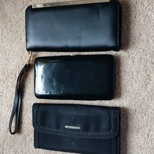 3 black clutch bundle
